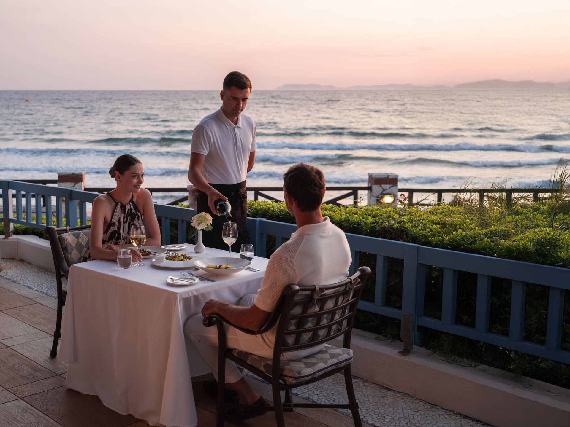 Aldemar Olympian Village Dinner Marina