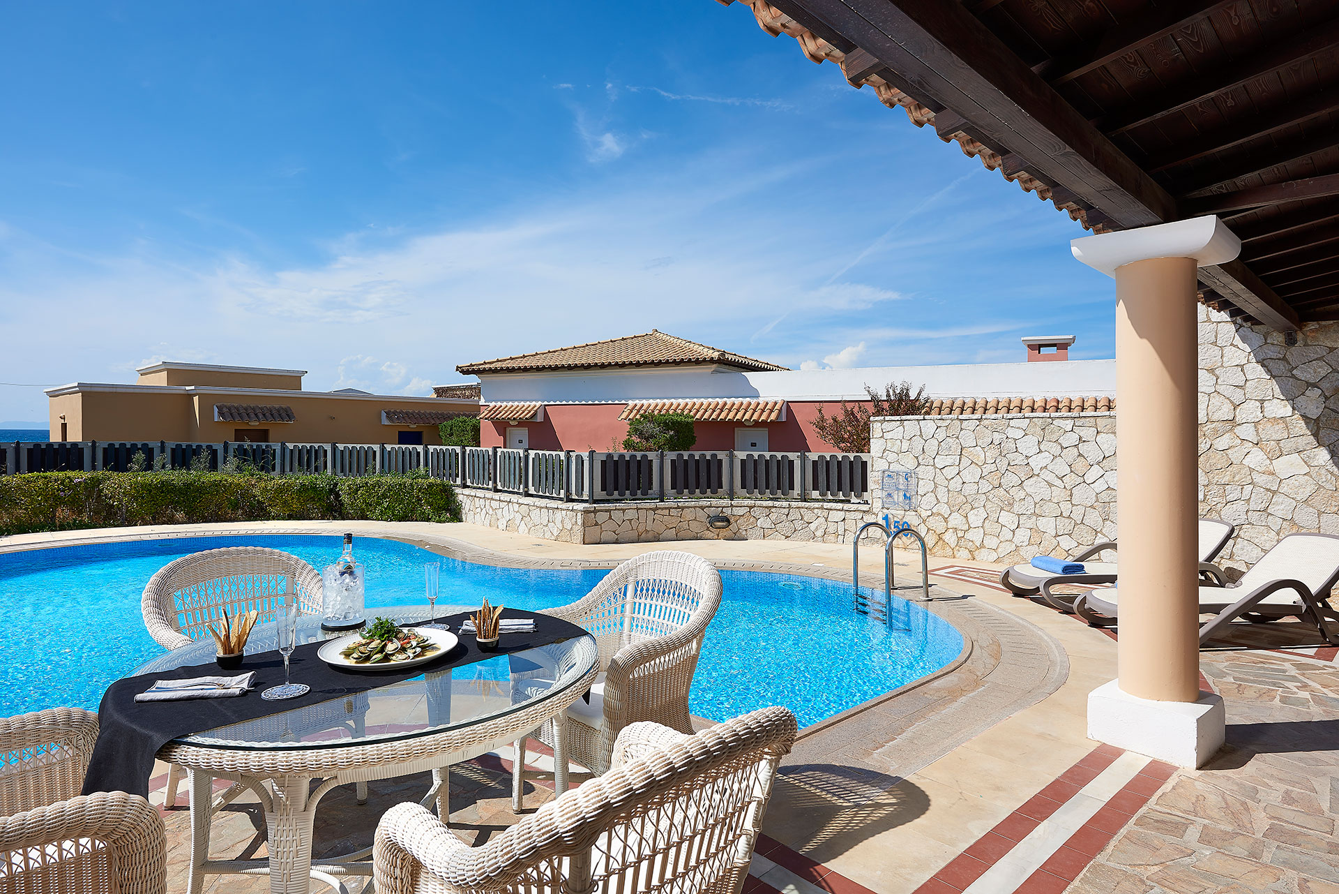 Aldemar Olympian Village Resort Ilis Suite Sharing Pool 5