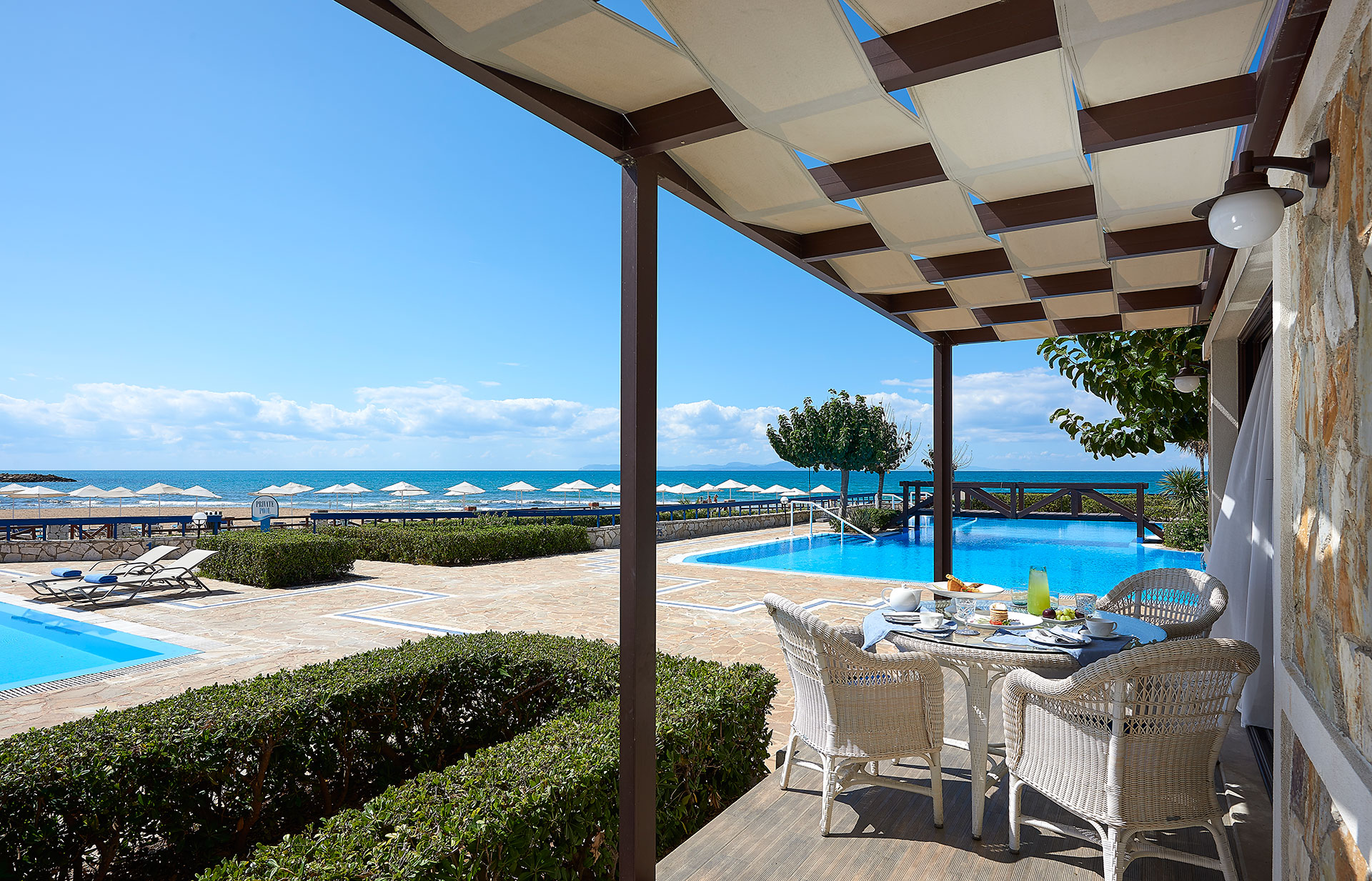 Aldemar Olympian Village Resort Sea Front Suite Sharing Pool 3