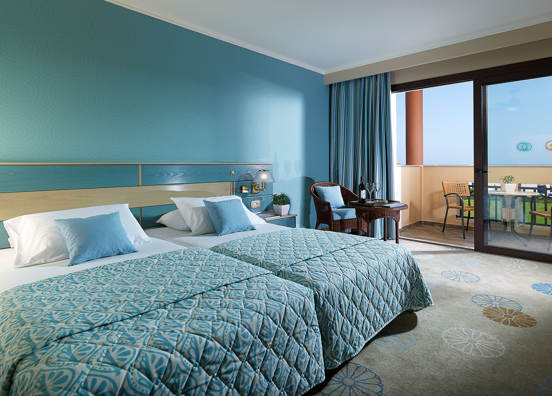 Aldemar Olympian Village Resort Main Building Double Room Garden View 4