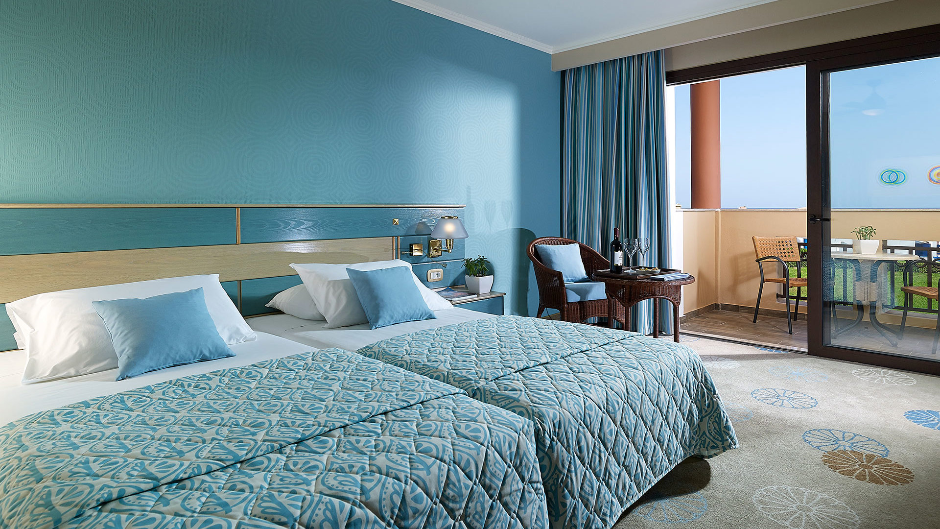 Aldemar Olympian Village Resort Main Building Double Room Garden View 4