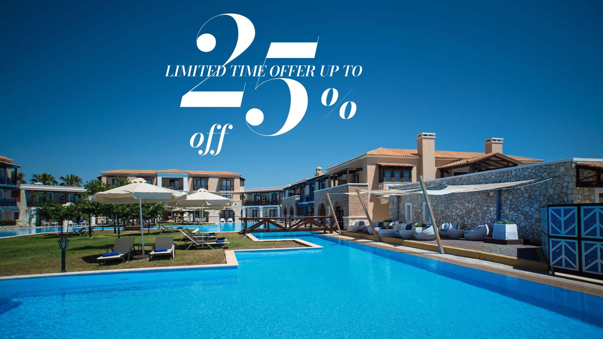 LIMITED TIME OFFER UP TO 25% OFF