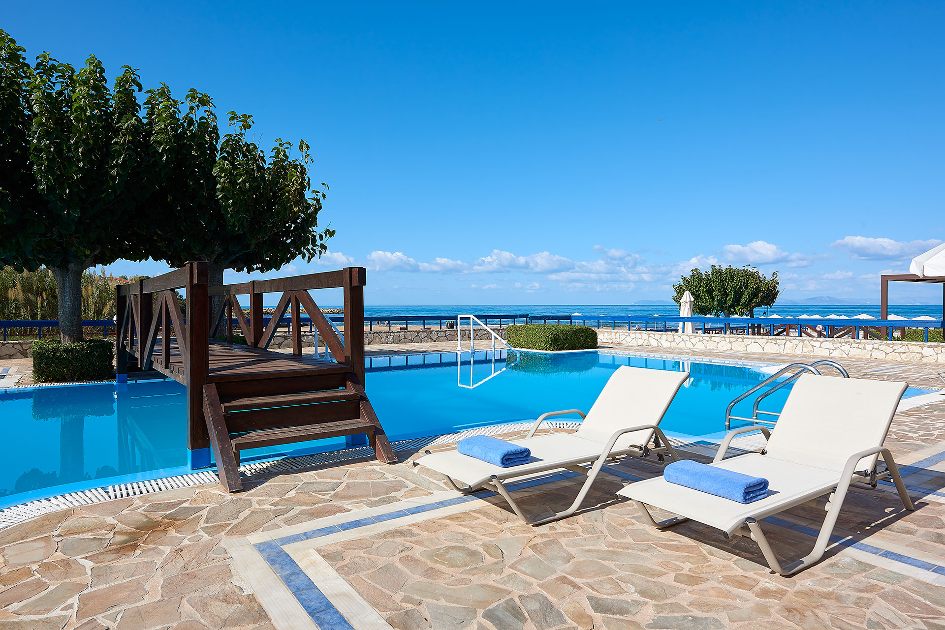 Aldemar Olympian Village Resort Double Bungalow Sea Front Swim Up 6