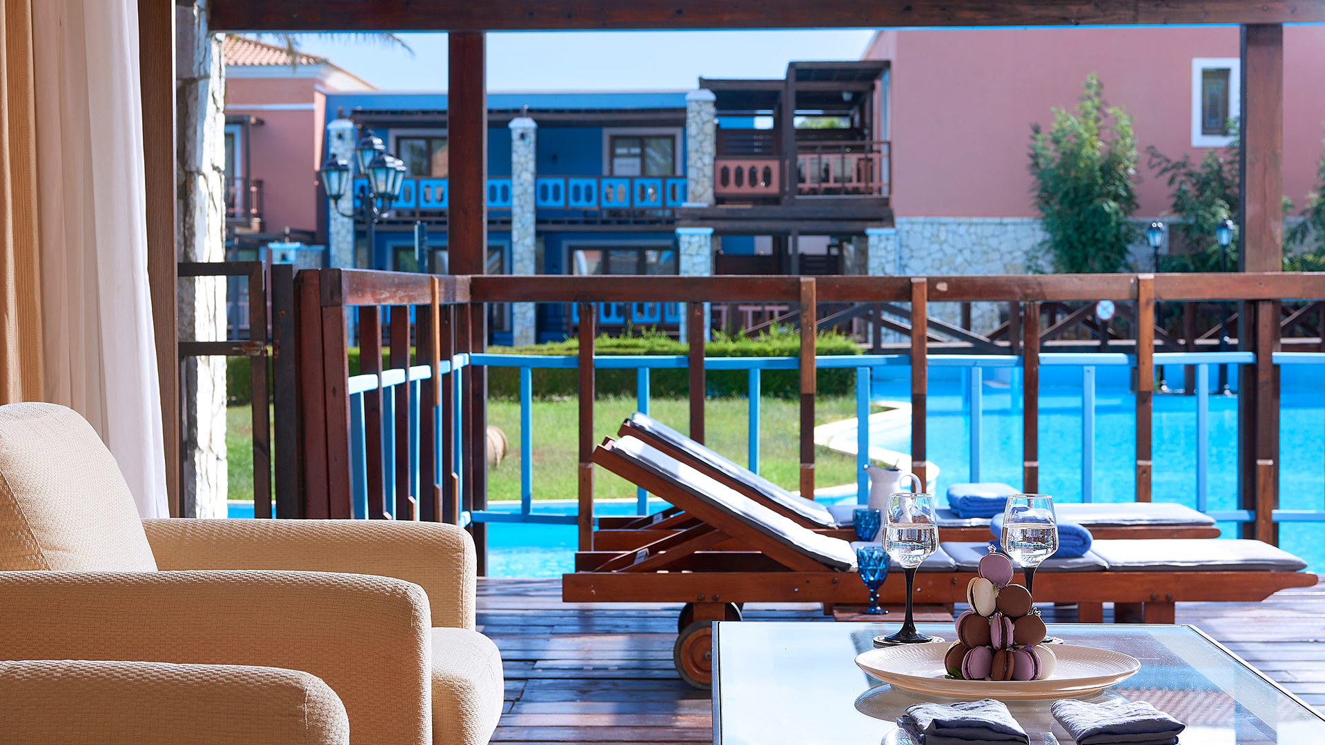 Aldemar Olympian Village Resort Maisonette Sharing Pool 4
