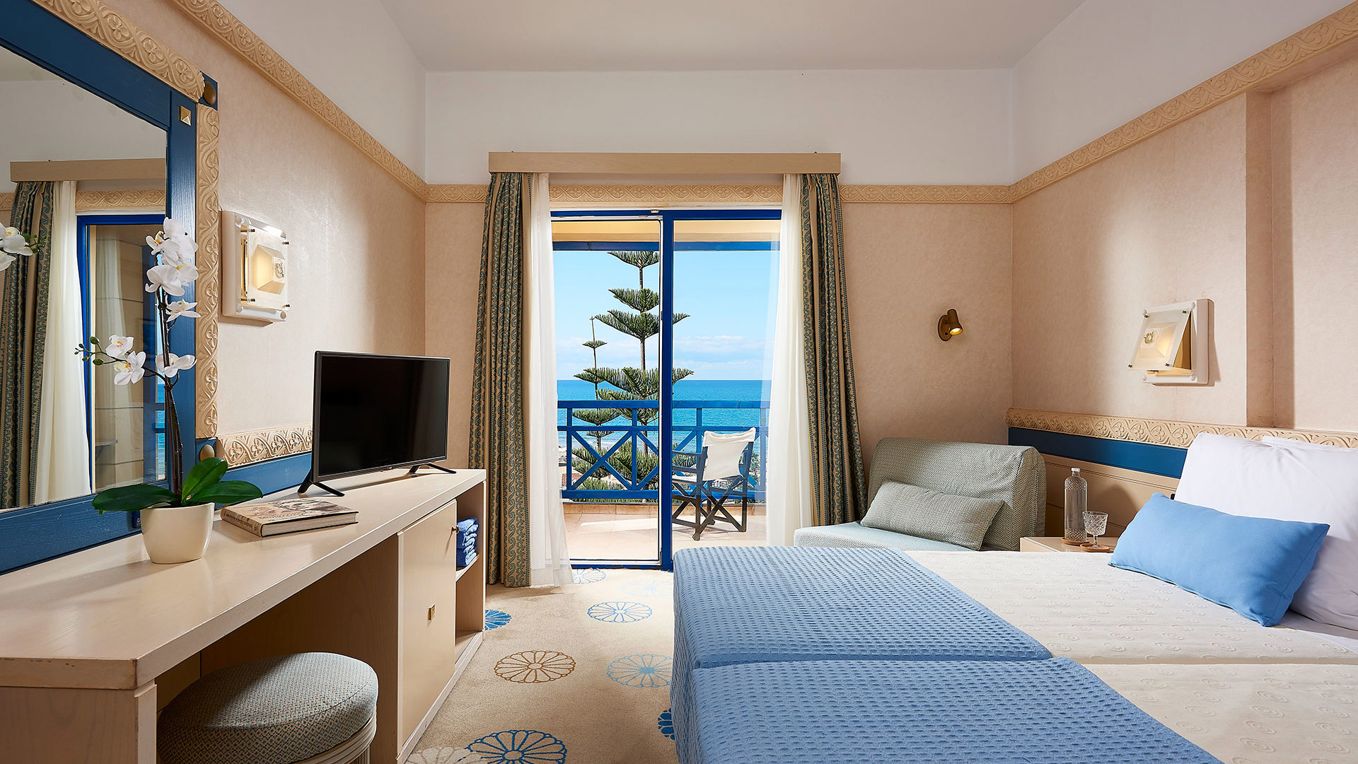 Aldemar Olympian Village Resort Main Building Double Room Sea View 1