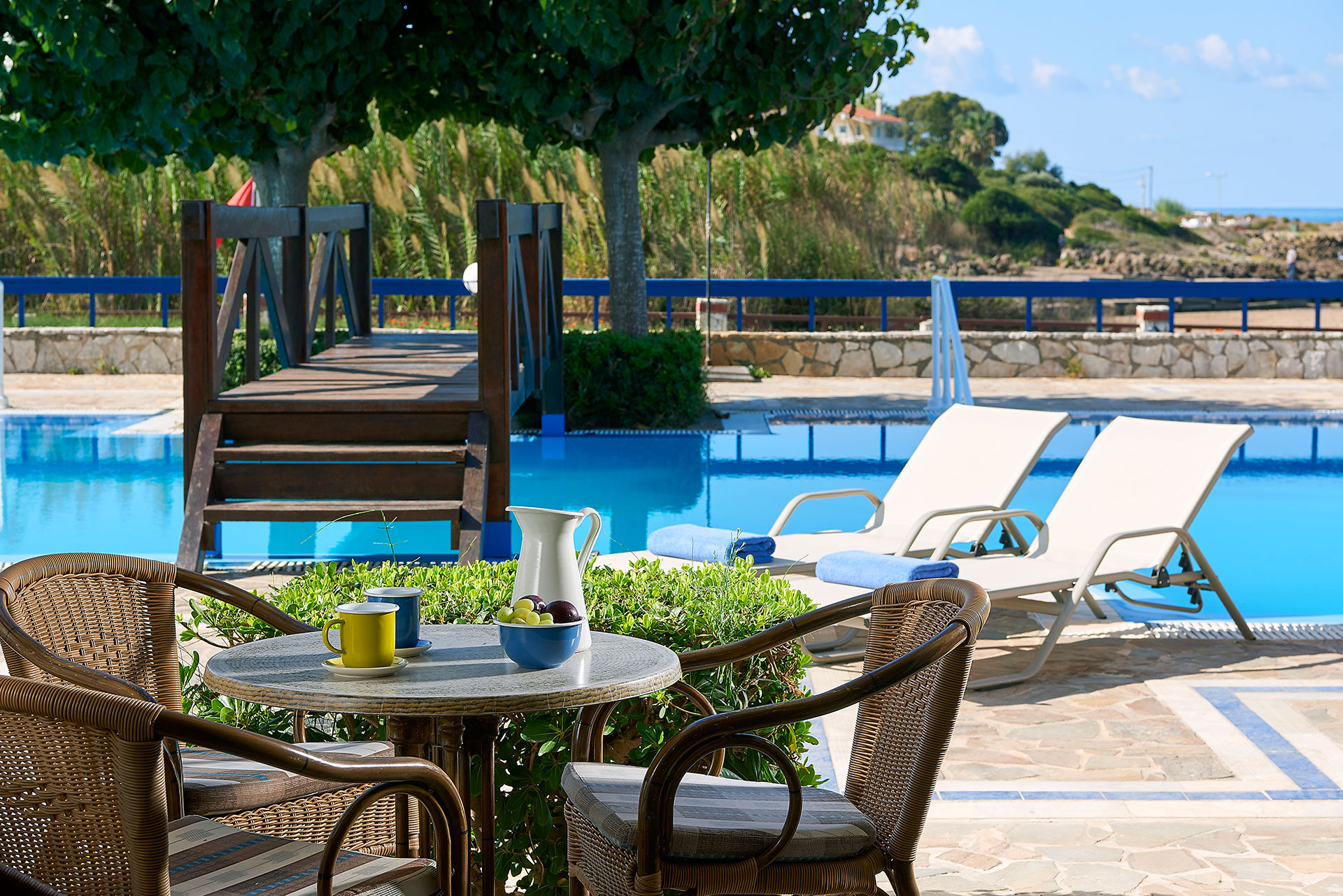 Aldemar Olympian Village Resort Double Bungalow Sea Front Swim Up 3