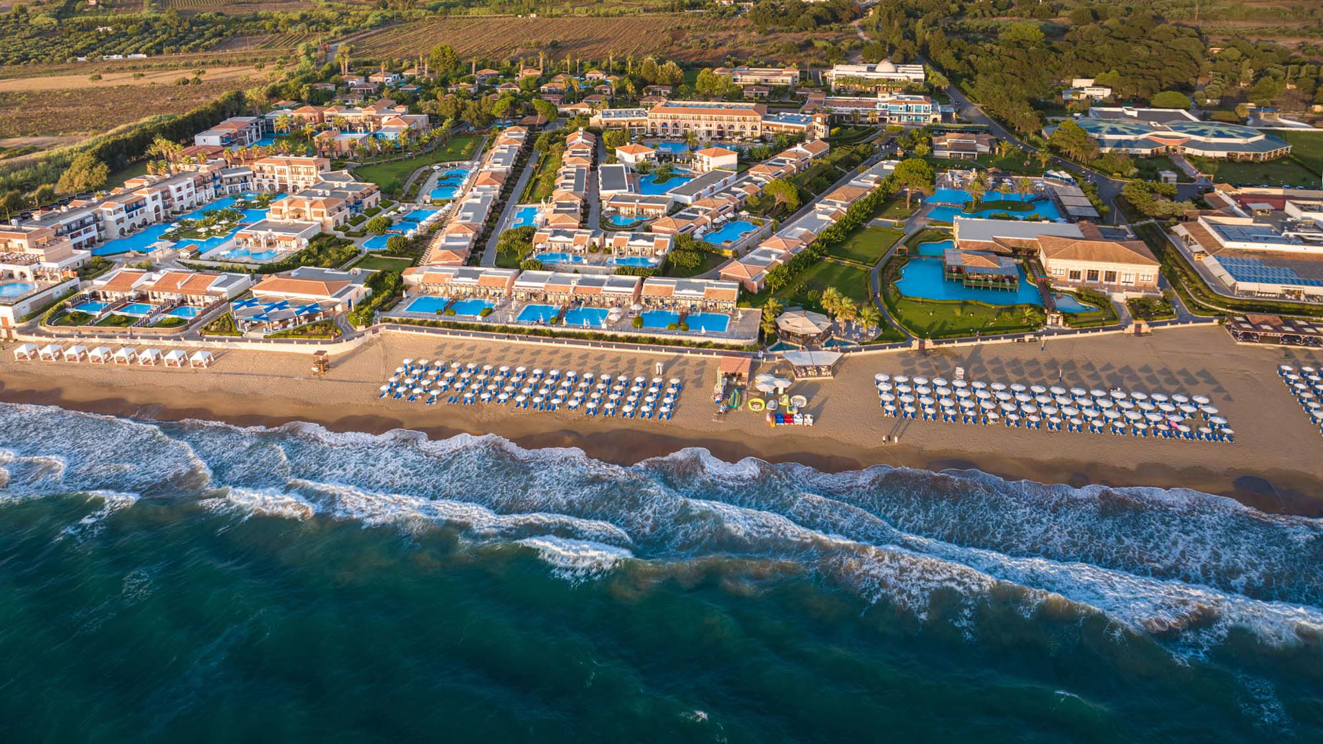Aldemar Olympian Village Drone