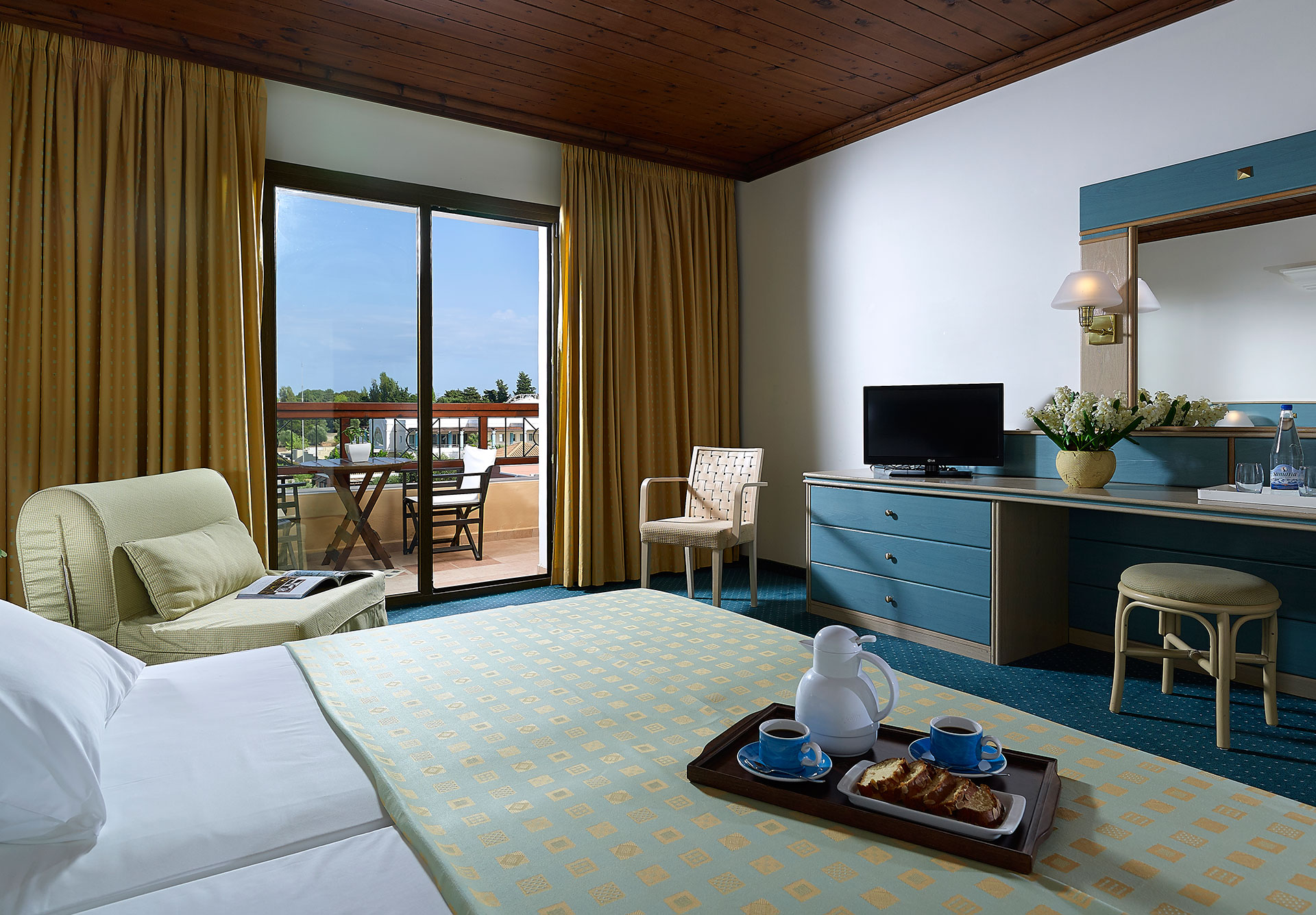 Aldemar Olympian Village Resort Main Building Double Room Garden View 6